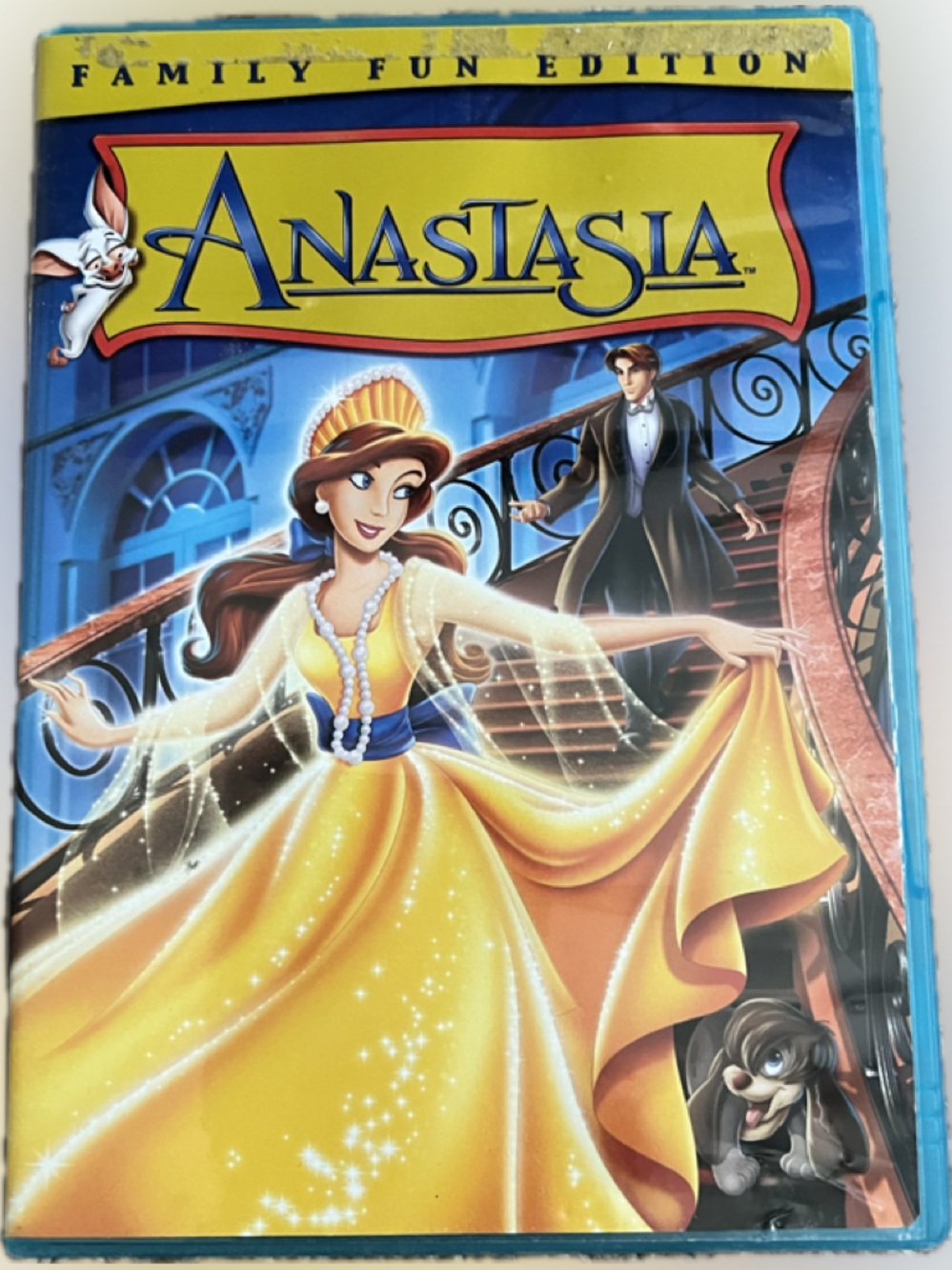 🔴Anastasia Family Fun Edition DVD 2005 Animated Musical Film Entertainment